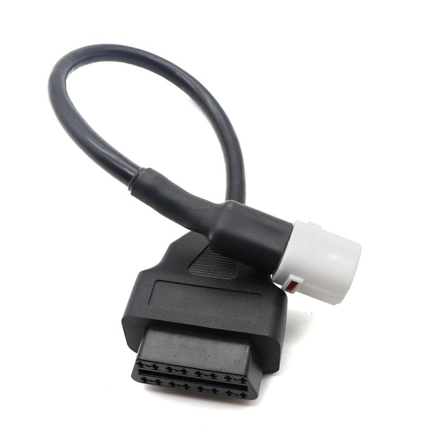 4 Pin to OBD2 OBDII Cable Harness Diagnostic Adapter Connector For Yamaha R1 R6