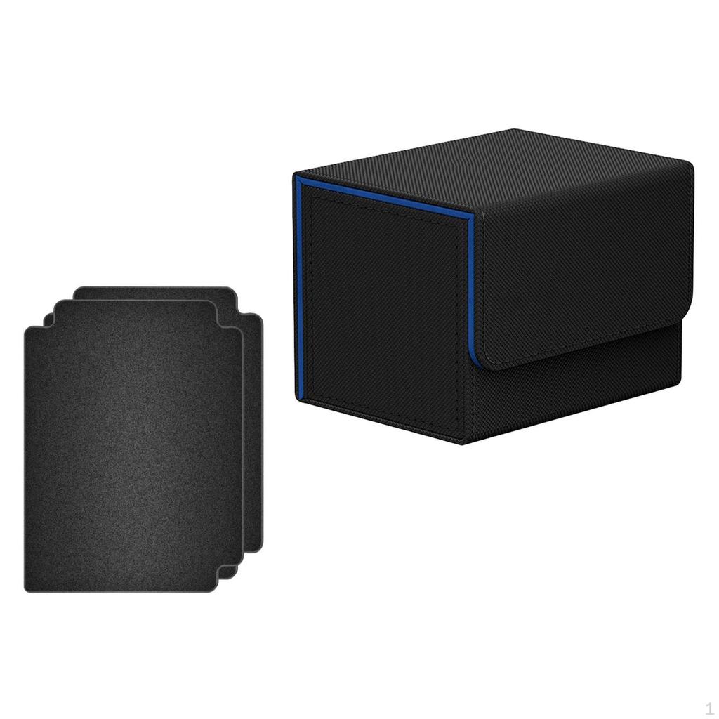 Card Deck Box PU Leather Organizer Protector Holder
