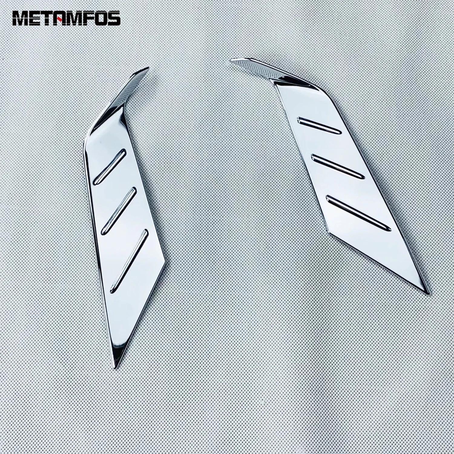 Rear Fog Light Eyelid Eyebrow For Toyota Aqua    2024 Chrome Foglight Bumper Cover Trim Accessories Car Styling ABS Chrome Plastic