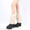 Harajuku Style Faux Fur Furry Leg Warmers Japanese Style 25/40/50cm Lolita Boots Cover Sweet Soft Long Tube Sock Spicy Girls
