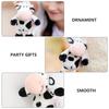 Iplusmile Plush Cow Keychain - Fluffy Animal Charm, Toy, Lightweight, Perfect for Bags, Keychains, Parties, Gifts