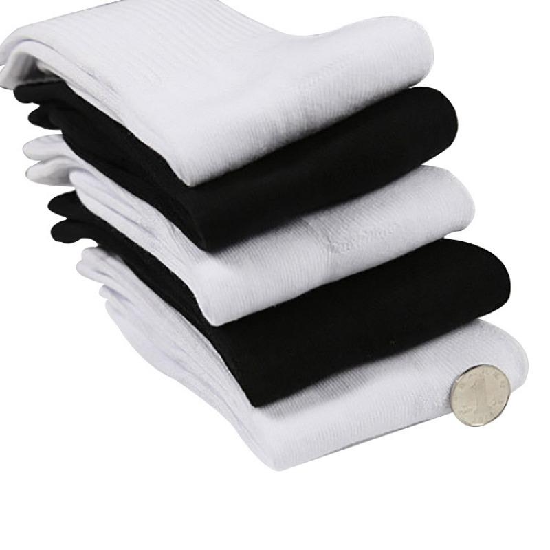 Men Spring and Summer Thin Hair Hoop Design Basketball Socks