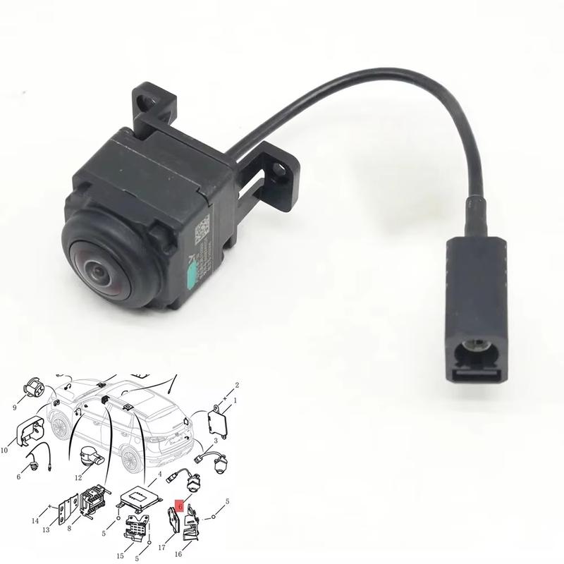 6600249224 Tailgate Panoramic Parking Assist Rear Reversing Camera Assembly For Geely Boyue Pro Atlas Pro FX11 AZKARRA -