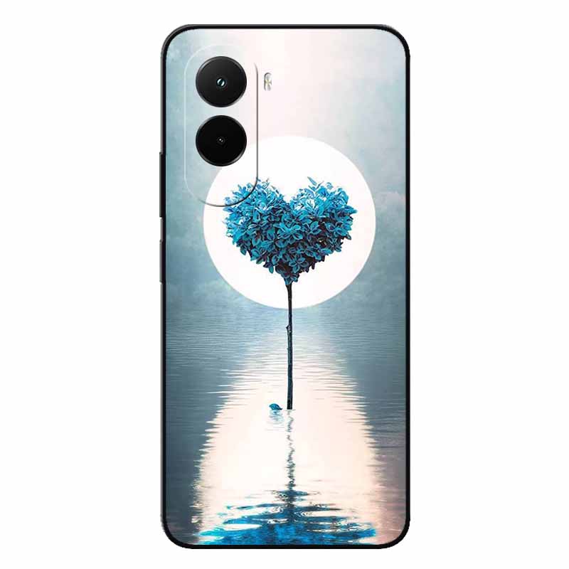 Soft Case For Xiaomi Poco M7 4G Cartoon Back Cover For PocoM7 M7 Silicone Bumper Protective Shockproof Capa Pocom7 4G Lion Coque