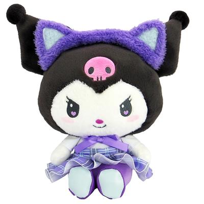 Nakajima Corporation Kuromi Oshikatsu Animal School Plush Toy S 206060-25 H24 X W24 X D14cm
