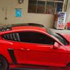 Fits 15-22 Ford Mustang American Models: Modified Roof Decoration Air Vent Spoiler.