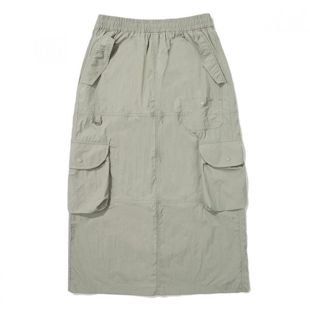 Bbc Earth Light Cargo Skirt Olive 24ss 070