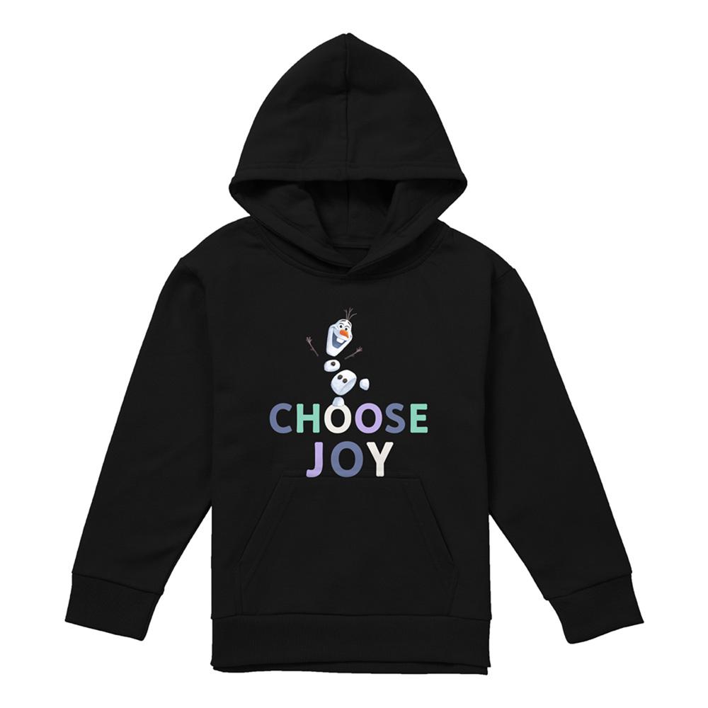 Frozen Childrens/Kids Choose Joy Olaf Pullover Hoodie