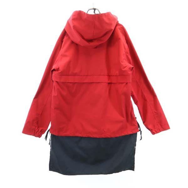 unused VAST222 18AW made in Japan Side zip Anorak Parker 2 Red Men's Used