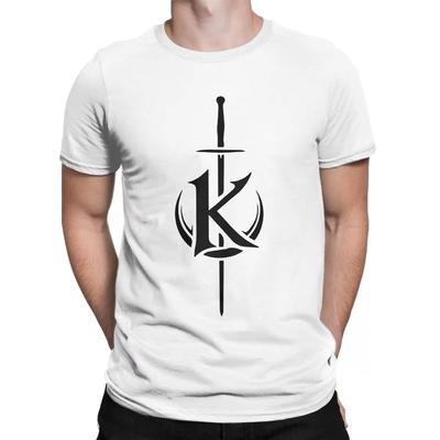 2025 Heavyweight Informal Mens Kaamelott King Arthur Logo T Shirts 100 Cotton Tops Funny Classic Short Sleeve O Neck Tee Party