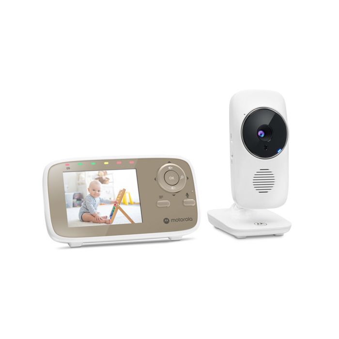 Baby Video Monitor - MOTOROLA - VM483 - 2.8 - 300 M - Screen - Infrared - White