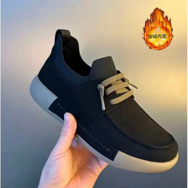Internet celebrity popular men's shoes winter breathable versatile casual pedal Doudou shoes running soft-soled sports lazy tide shoes