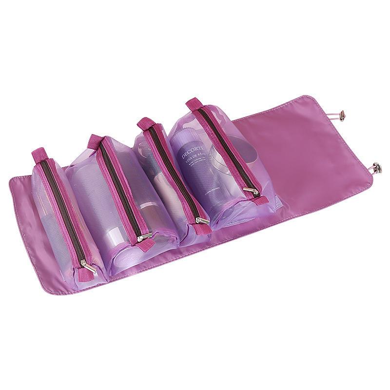 New Detachable 4-in-1 Waterproof Makeup and Toiletry Organizer