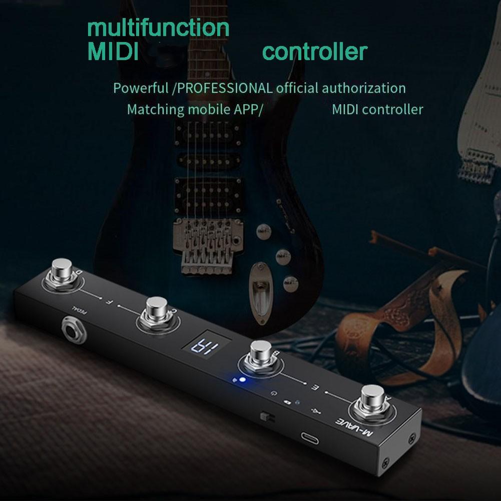 4Buttons Pedal MIDI Controller E Chocolate MIDI Footswitch