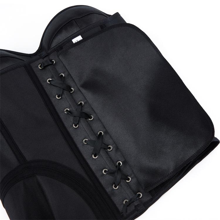 Women's Court Style Chest Support Steel Ring Shaping Top