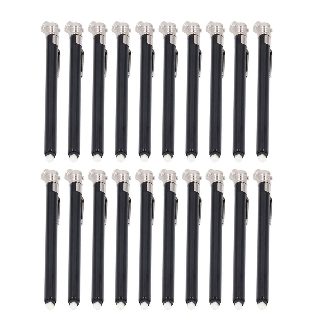 20Pcs Pencil Tire Pressure Gauge 10‑50PSI Pocket Car Truck Auto Service Repair Tools 0.7‑3.5BAR 70‑3