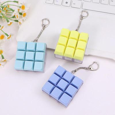 1Pcs Finger Keyboard Caps Toy Decompression Pendant Keyring Keys Button Keycap  Keychain Stress Relief Gadget For Adult