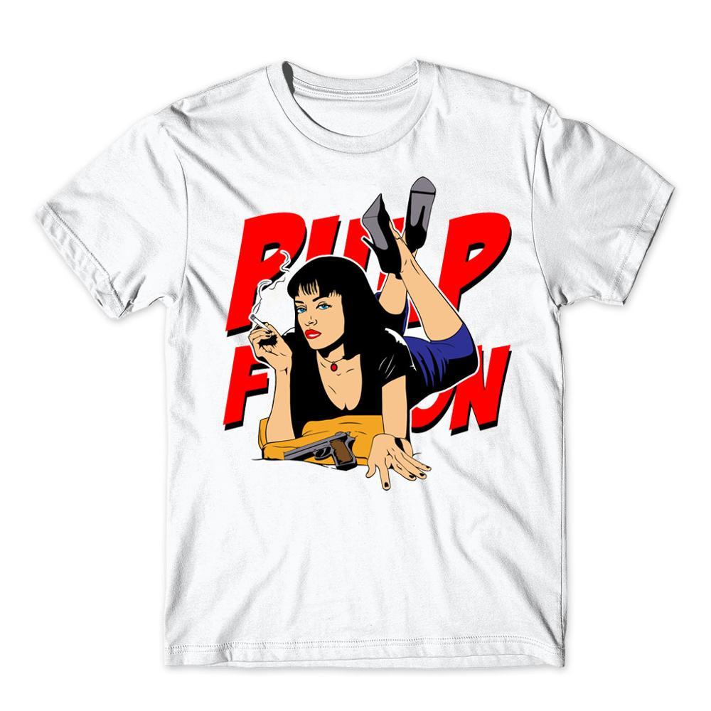New Fashion Brand Pulp Fiction T Shirt Saint Jules Print T Shirt Summer Short Sleeve Shirts Tops Catholicism Tees Tshirt Tees