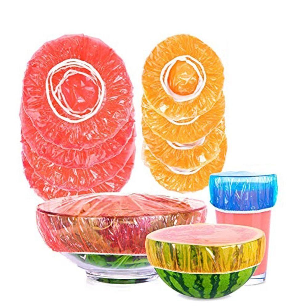 For Kitchen Plastic Food Storage Covers Dish Plate Covers Wrap Bowl Covers Fresh Keeping Bags