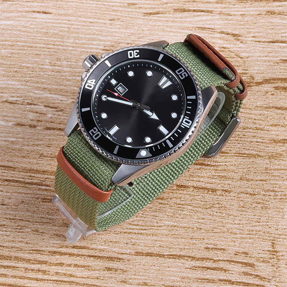 20mm 22mm Universelles Nylon-Uhrenarmband Armband für Sportuhren für Omega Armband für Rolex für Tudor für Hamilton für Seiko