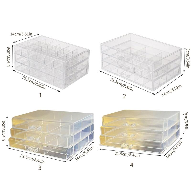 Stylish Accessory Organization Case Practical and Modern Jewellery Organizer Practical Jewelry Storage Container