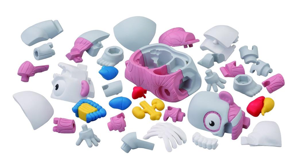 After School Ghost Story Series Science Room Model Restoration Puzzle Human Body Model