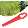 100pcs Plastic Cutter Blades For Electric Cordless Grass Trimmer Strimmer Tool Grass Trimmer Blades Replacement Garden Tool