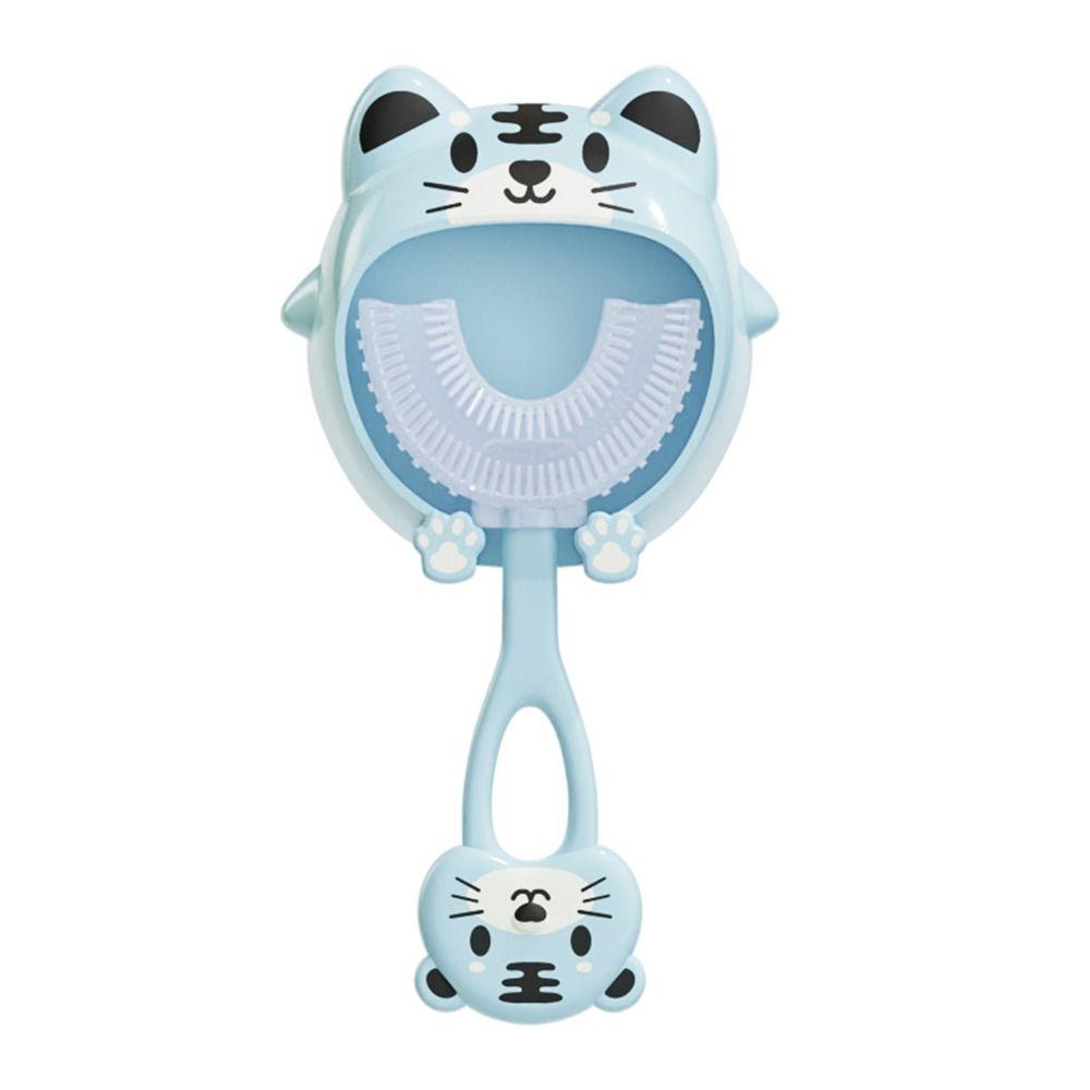 Cleaning A Dent Enfant Silicon U Shape Toothbrush Tooth Brush Cleaning Brosse Teeth Clean Brush