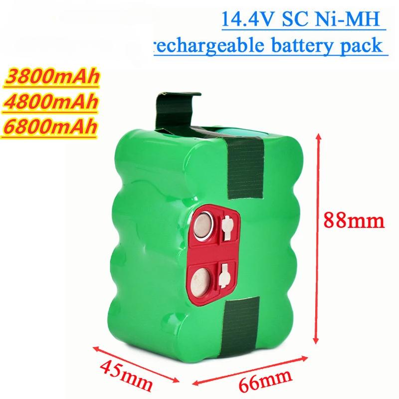 14.4V Battery SC Ni-MH Rechargeable Battery Pack Vacuum Cleaner Sweeping Robot for KV8 XR210 XR510 XR210A XR210B XR510B XR510D