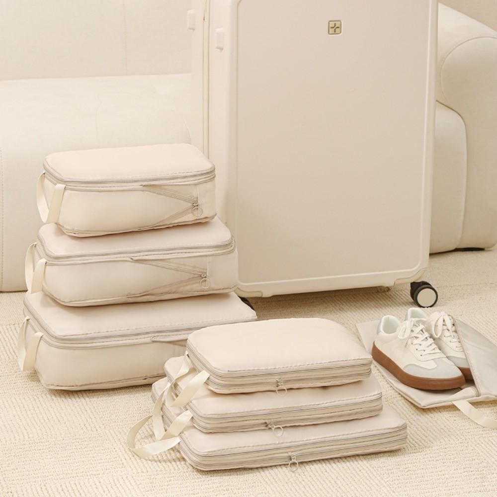 4pcs/set Multifunctional Luggage Compartment Packing Bag Packing Cubes Bag  Travel Accessories