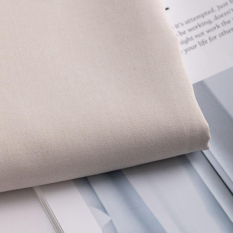Polyester Anzugstoff Leichte Zweifarbigkeit Knitterarm Pro Meter für Herren/'s JK Hemd Uniform DIY Damen/'s Stoff Nähen Weiß