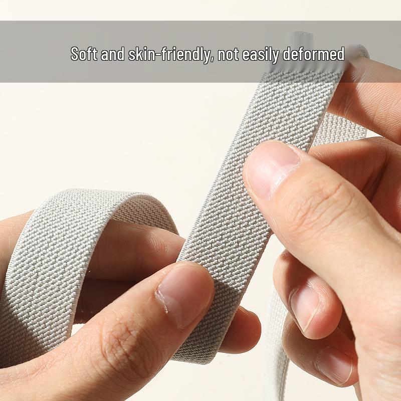 2,5 cm dicker doppelter Köper, doppelseitiger elastischer Bund & Autozierleisten-Einfassung für Bekleidungszubehör