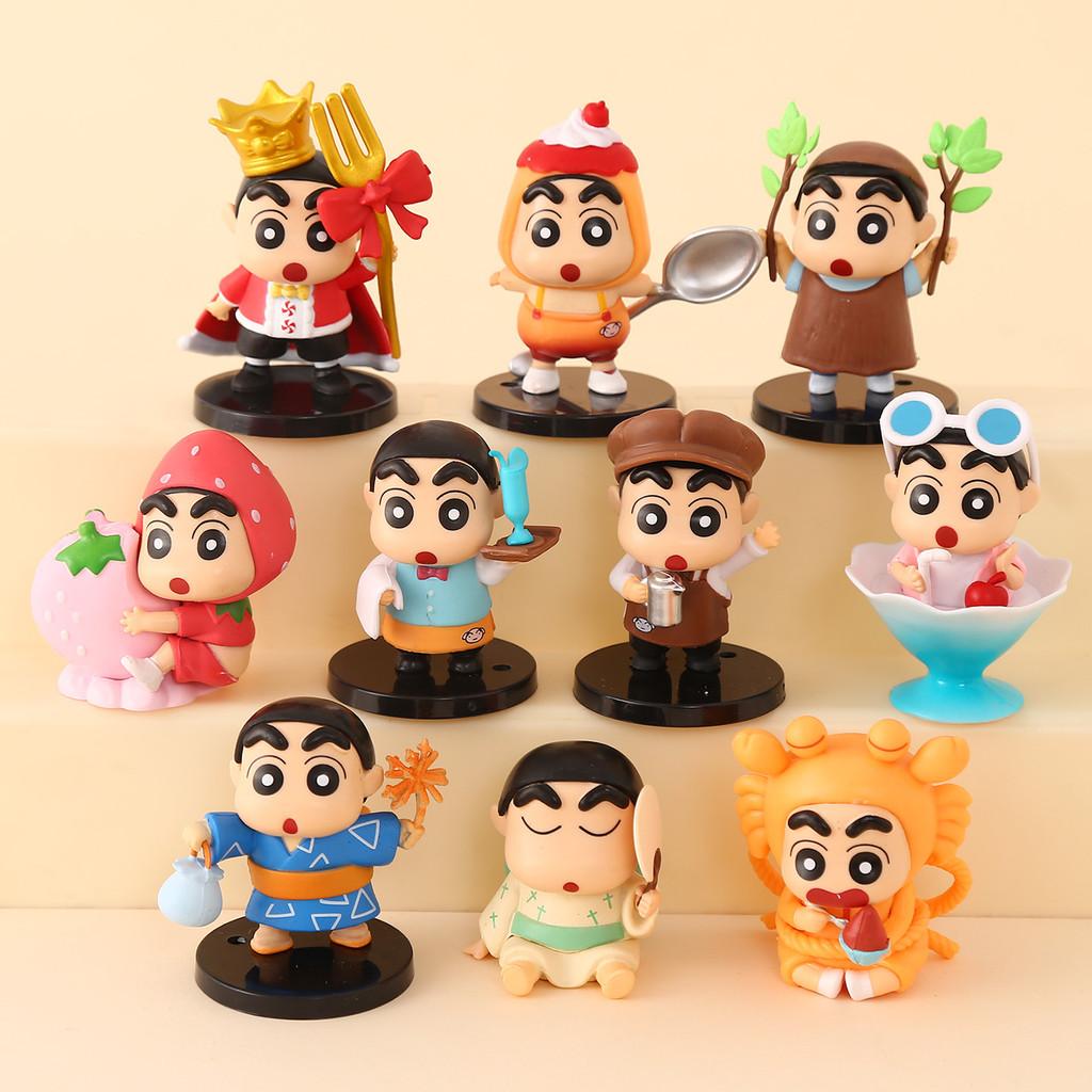 Crayon Shin Chan PVC-Sammelfiguren-Set für Kinder und Sammler