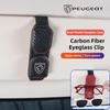 Car Sun Visor Sunglasses Clip Double-layer Ticket Card Clip For 208 308 207 107 508 607 106 406 407 307 206 301 408 5008