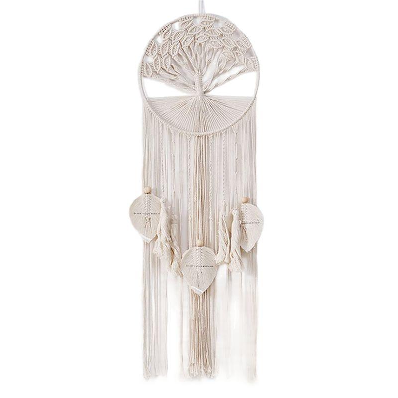 AEE4-Tree Dream Catcher Wall Hanging Boho Dream Catchers For Vintage Wedding Home Decorations