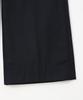 MILLO WOMEN Zipper Wide Trousers [Deep Navy]