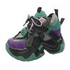 Fashion Women Chunky Sneakers New 2024 Autumn High Platform Dad Shoes Women Casual Trainer Sneakers Thick Sole Vulcanize Shoes 9.5CM