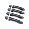 1Set Car Door Handle Covers 4 Doors Bright Black For Toyota Hilux N80 2015-