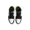 Air Jordan 1 Mid SE Oakland Men Sneakers White Laser-Orange Black 852542-101