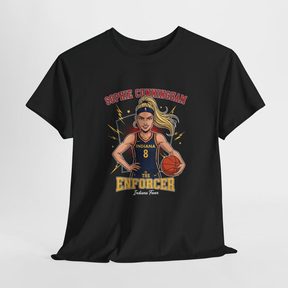 

Sophie Cunningham Enforcer Unisex Tee, Basketball Fan Gift, Sports Shirt, M