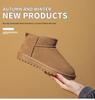 Women's 2025 Winter Rain and Snow Boots - Leather, Fur-Integrated, Warm, Non-Slip, Genuine Leather Short Boots