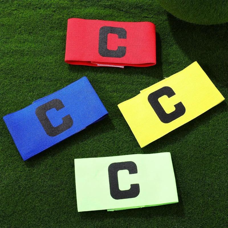 Bandă de braț reglabilă elastică pentru căpitani, benzi de fotbal, căpitan de grup, sport portabil, banderolă de fotbal, concurs cadou