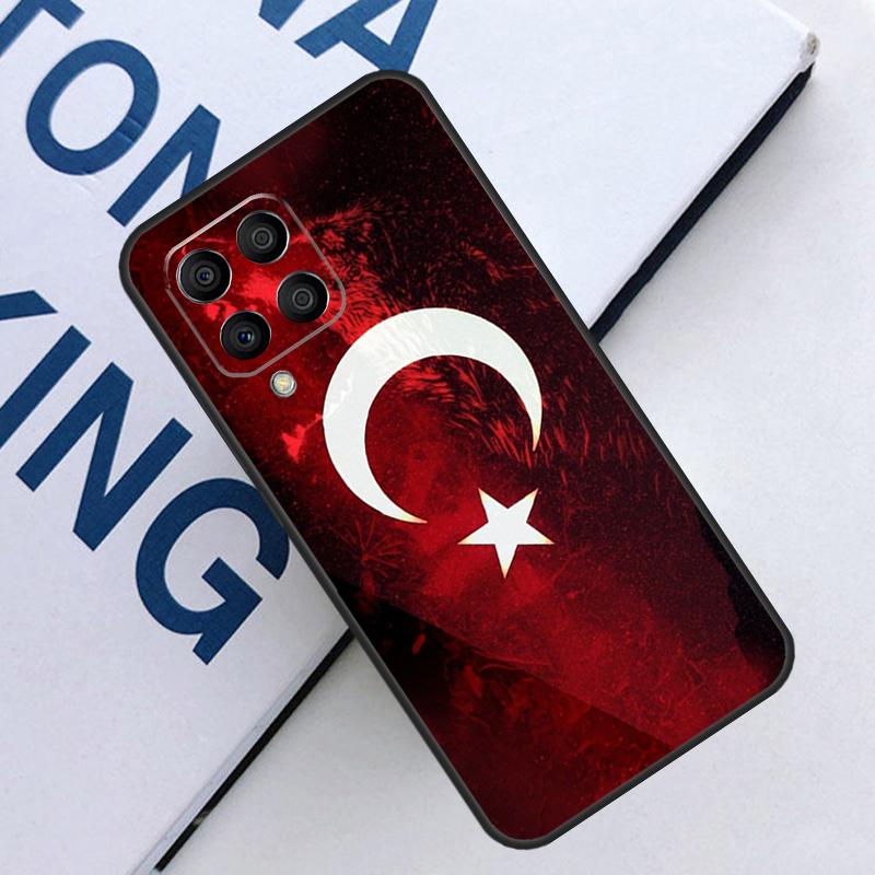 Turkey Turkish Flag For Samsung Galaxy M31 M55 M15 M11 M21 M13 M33 M35 M53 M14 M34 M54 M12 M32 M52 M06 M16 Case