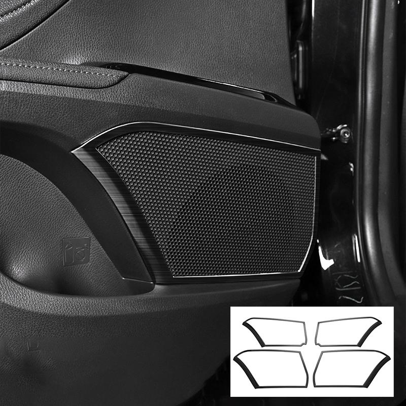 For Toyota Camry 70 XV70 2018~2025 Hybrid Car Left Right Door Audio Stereo Speaker sequins Decorative Cover Interior Accessories