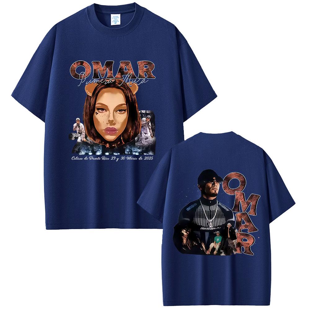 Rapper Omar Courtz Primera Musa T Shirt Men Women Hip Hop Fashion Street Vintage Tshirt Mens Casual Cotton Crewneck Tshirts