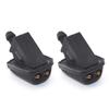 2pcs Car Front Windshield Washer Jet Nozzles Windscreen Wiper Sprayer For Ford Focus MK2 MK3 2005-2012 Fiesta 2001-2008
