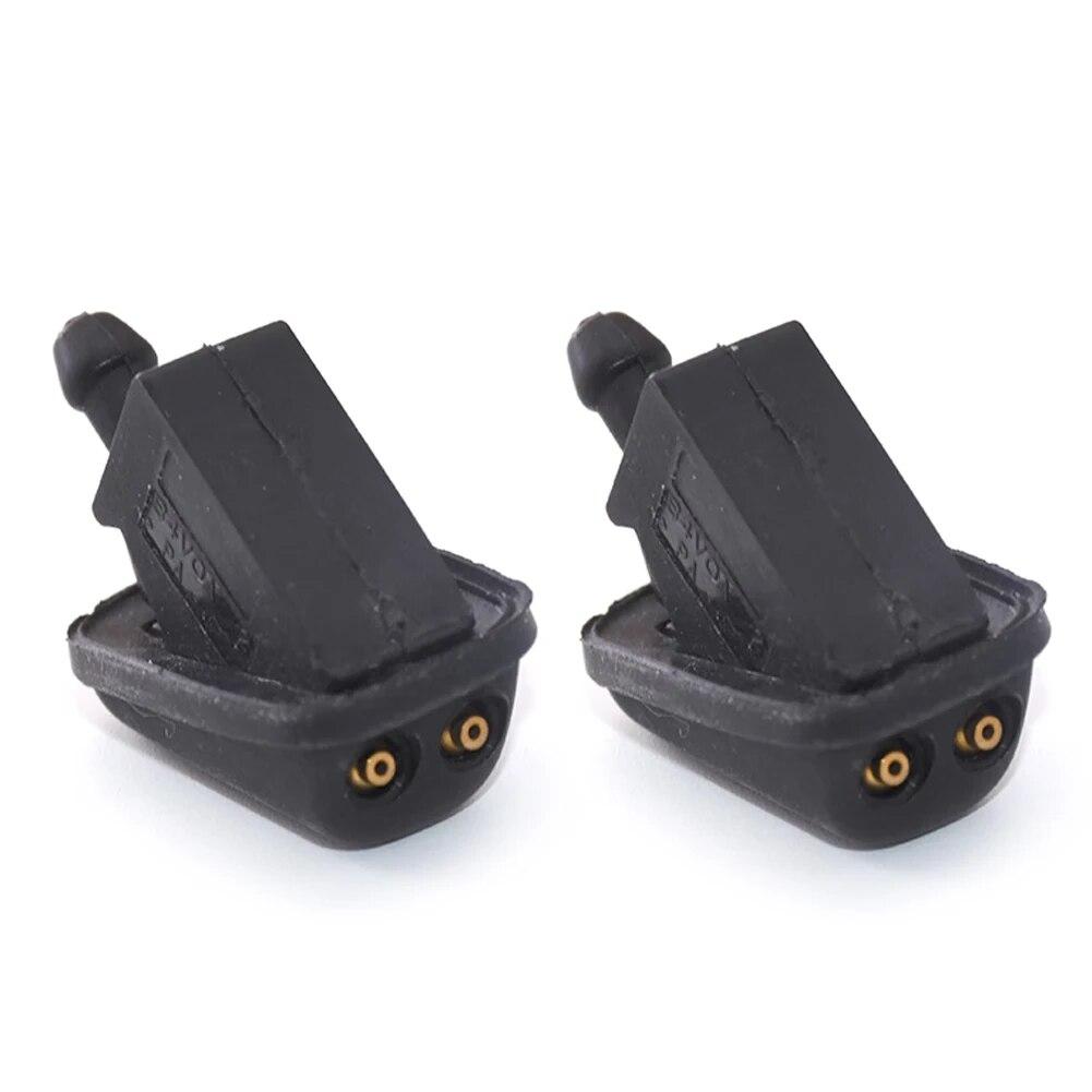 2pcs Car Front Windshield Washer Jet Nozzles Windscreen Wiper Sprayer For Ford Focus MK2 MK3 2005-2012 Fiesta 2001-2008