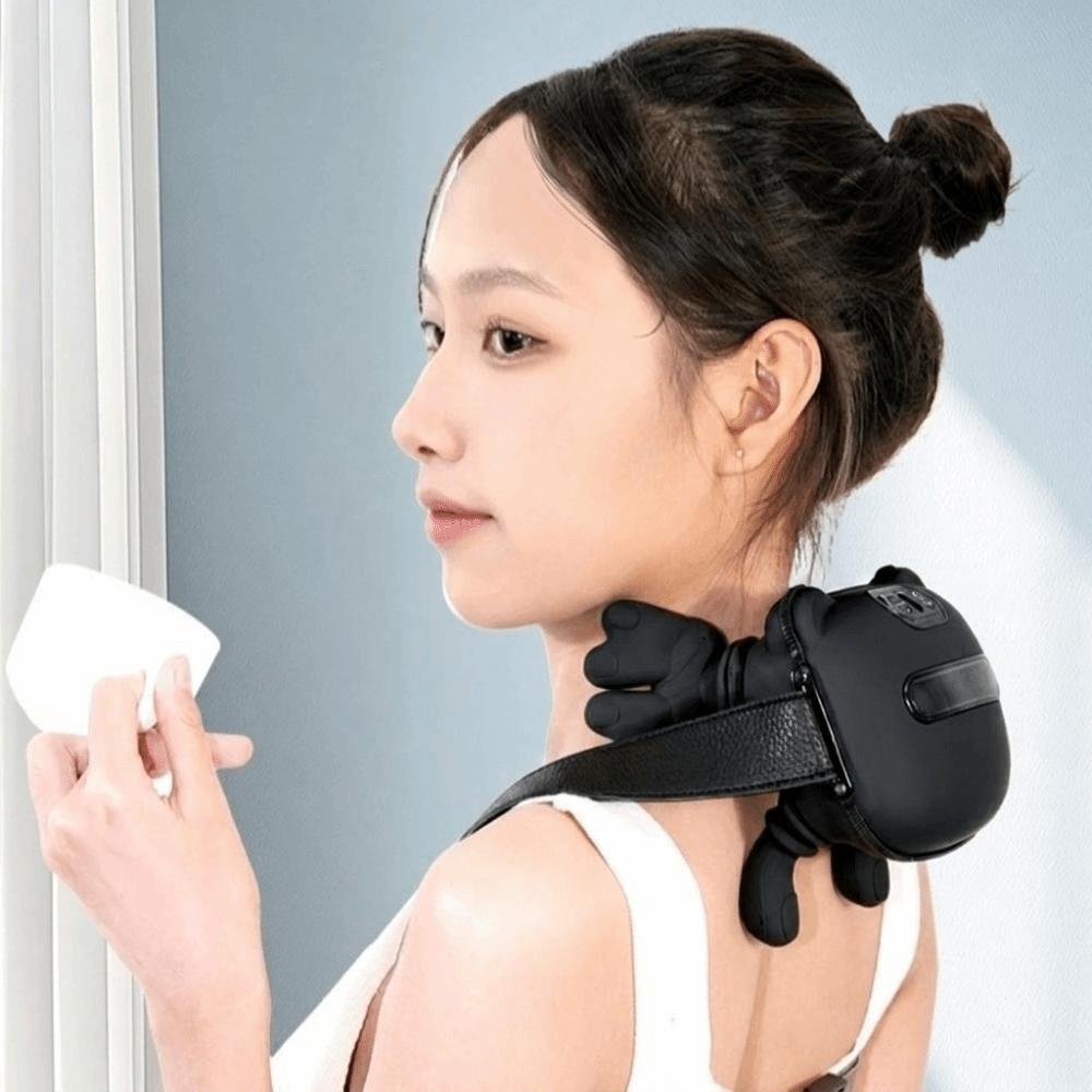 Comfortable Bionic Neck Massager 3-Level Modes Kneading Massager for 5V2000MHA Neck Relief