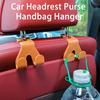 Seat Back Hook Double Hook Multifunction Universal Car Headrest Hanger Phone Holder Interior Accessories