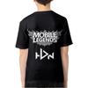 Mobile Legends koszulka anime Hip Hop mężczyźni kobiety Anime koszulka z nadrukiem koszulki koszulki Harajuku modna letnia koszulka